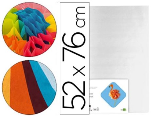 Papel Seda Branco Liderpapel 18gr emb.25fls