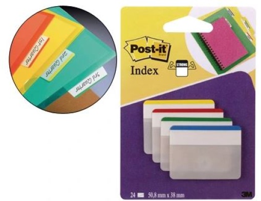 Bandas Separadoras Rigidas Post-it Medidas 50,8x38mm