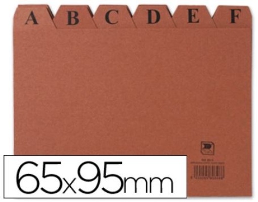 Indice Ficheiro Cartao 95 x 65mm (IC01)