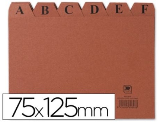 Indice Ficheiro Cartao 75 x 125 mm (IC02)