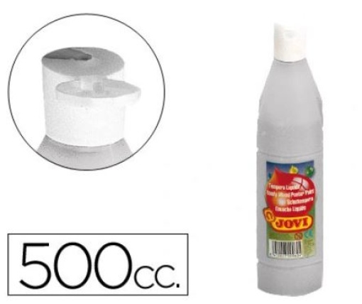 Guache Liquido Jovi 500ml Prata