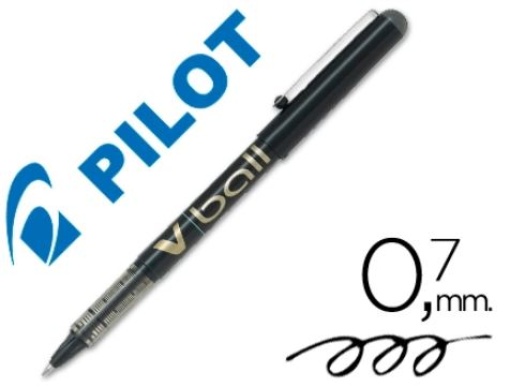 Marcador Pilot Roller V-Ball Preto 0.7mm