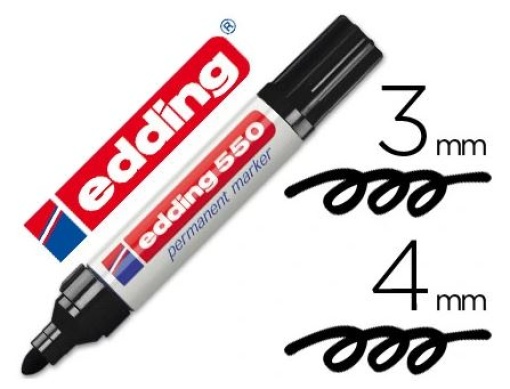 Marcador Edding 550 Preto