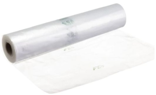Saco Plastico AD Transparente 35x50 (Rolo C/1kg)