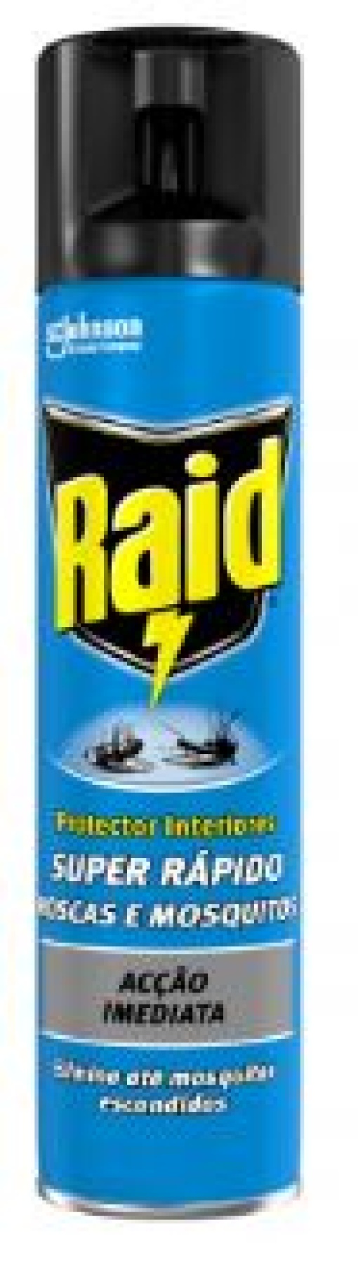 Insecticida Raid Spray Moscas e Mosquitos 400ml (Azul)