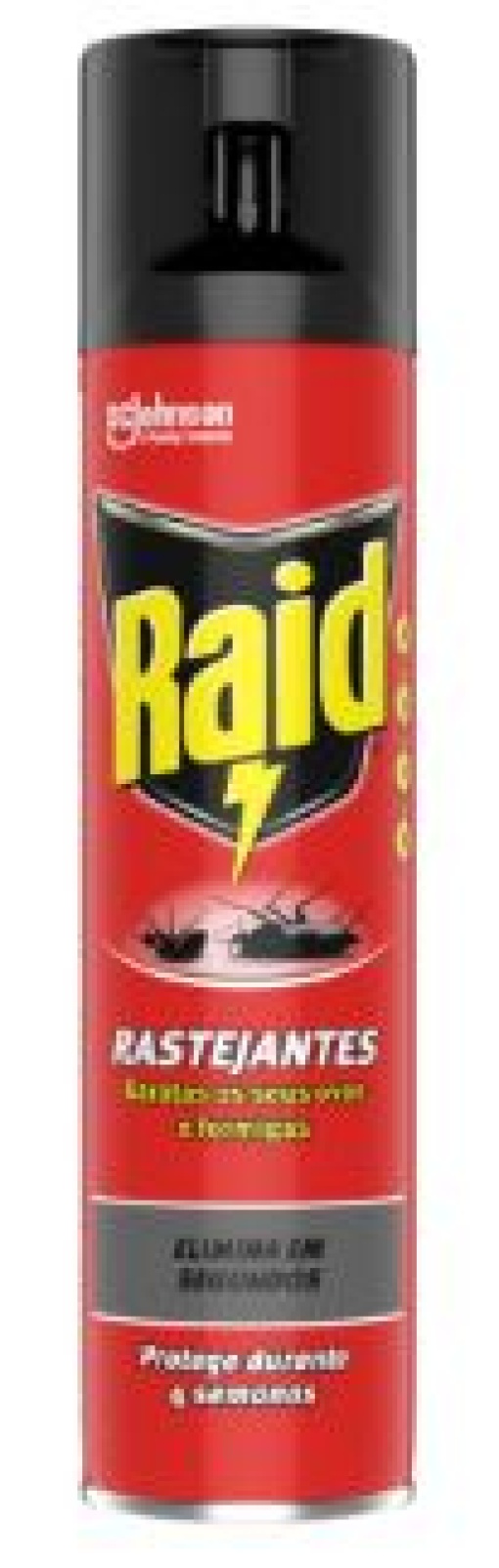 Insecticida Raid Spray Rastejantes 400ml (Vermelho)