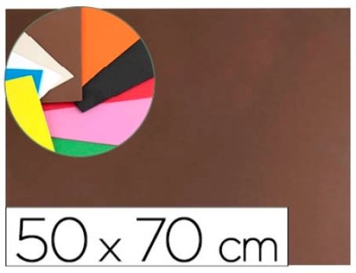 Goma Eva Liderpapel 50x70cm 60gr 1,5mm Castanho