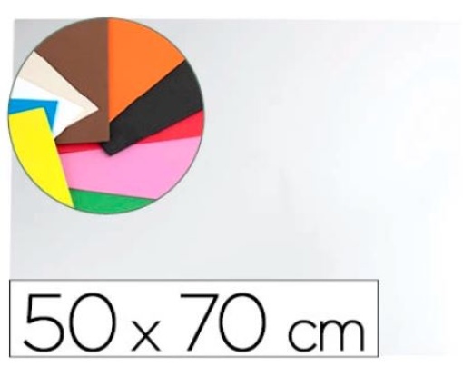 Goma Eva Liderpapel 50x70cm 60gr 1,5mm Branca