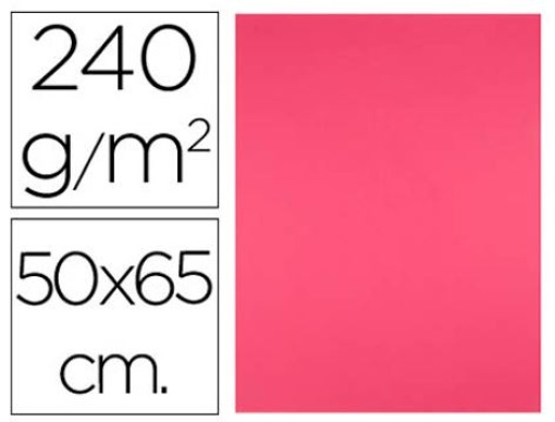 Cartolina Liderpapel 50x65cm 240gr Fucsia (CX08)