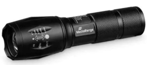 Lanterna C/ PowerBank 1800mAh Mediarange