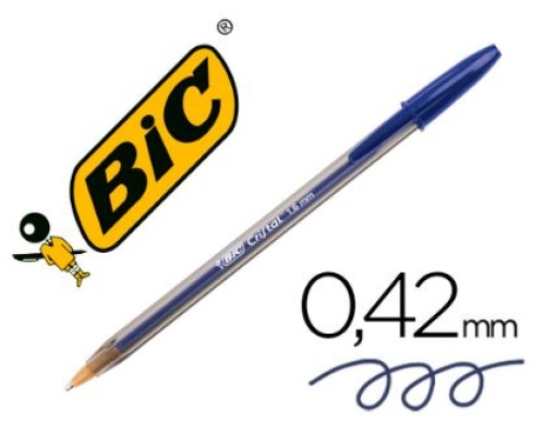 Esferografica Bic Cristal X-large Azul 1,6mm