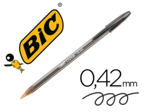Esferografica Bic Cristal X-Large Preto 1,6 mm (880648)
