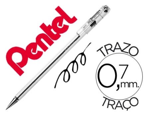Esferografica Pentel BK77 Superb Preta(BK77-A)