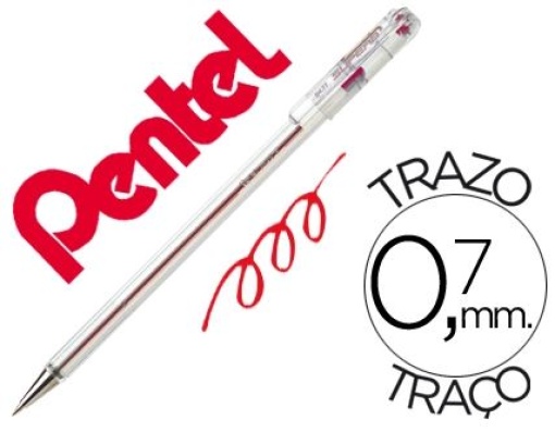 Esferografica Pentel BK77 Superb Vermelha (BK77-B)
