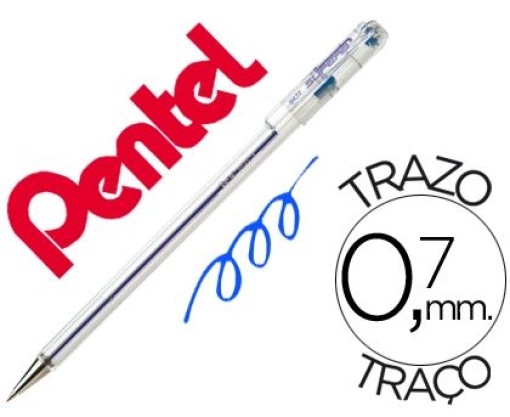 Esferografica Pentel BK77 Superb Azul (BK77-C)