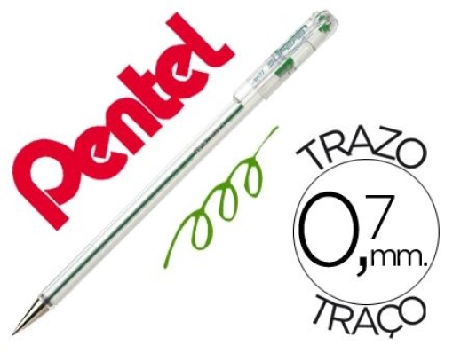 Esferografica Pentel BK77 Superb Verde (BK77-D)