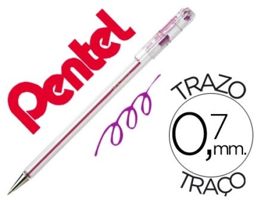 Esferografica Pentel BK77 Superb Rosa