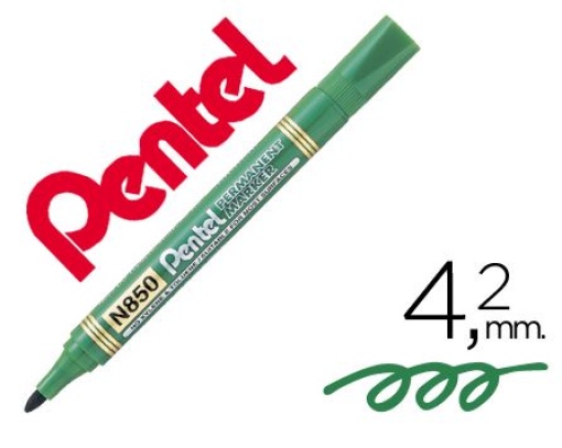 Marcador Permanente Pentel N850 Verde