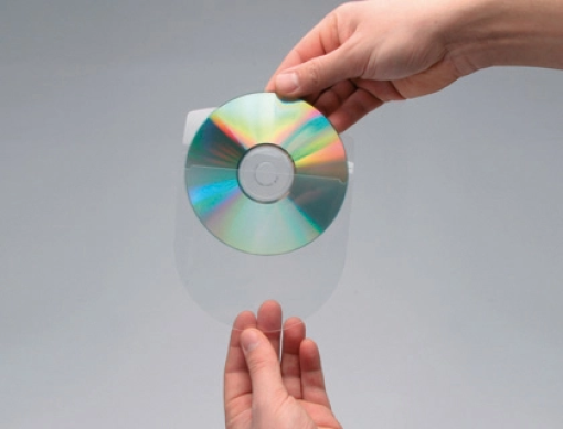 Envelope Polipropileno Q-Connect C/Aba P/CD'S e DVD'S Pack 10un (KF27032)