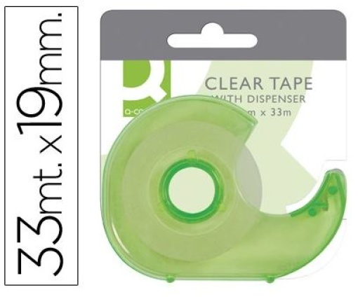 Mini Desenrolador Q-Connect Para Fitas de 33mx19mm (KF27009)
