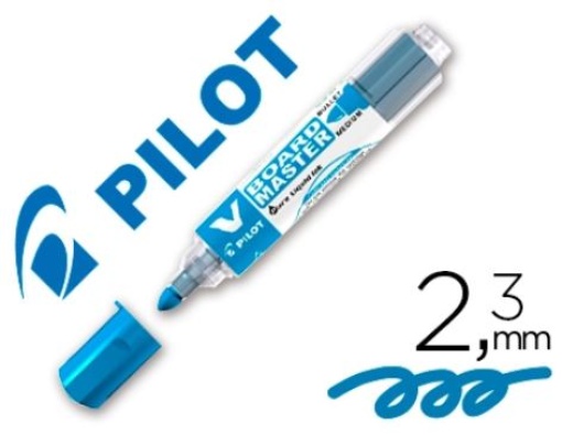 Marcador Pilot Board Master Quadro Branco Azul Tinta Liquida Traço 2,3mm (NVBMV)
