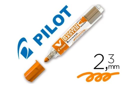 Marcador Pilot Board Master Quadro Branco Laranja Tinta Liquida Traço 2,3mm (NVBMNA)
