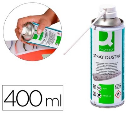 Spray de Ar Comprimido Q-connect P/Limpeza Geral 400 ml