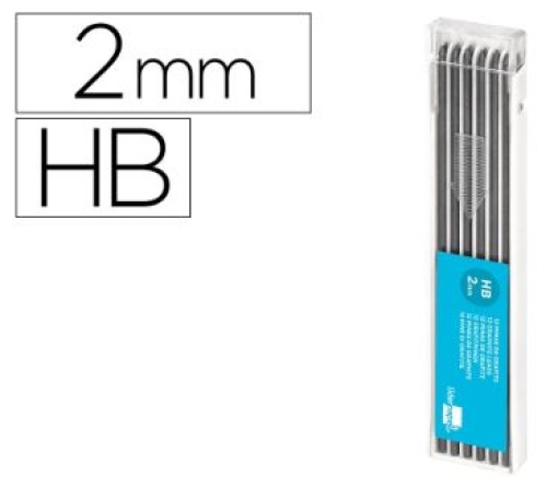 Minas Liderpapel HB 2mm Tubo C/12un (MG03)