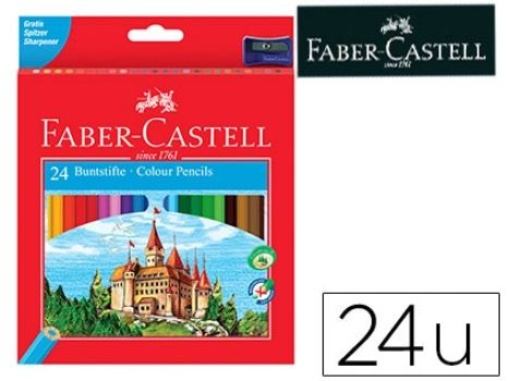 Lapis Cor Faber-Castell Cx.24 Cores