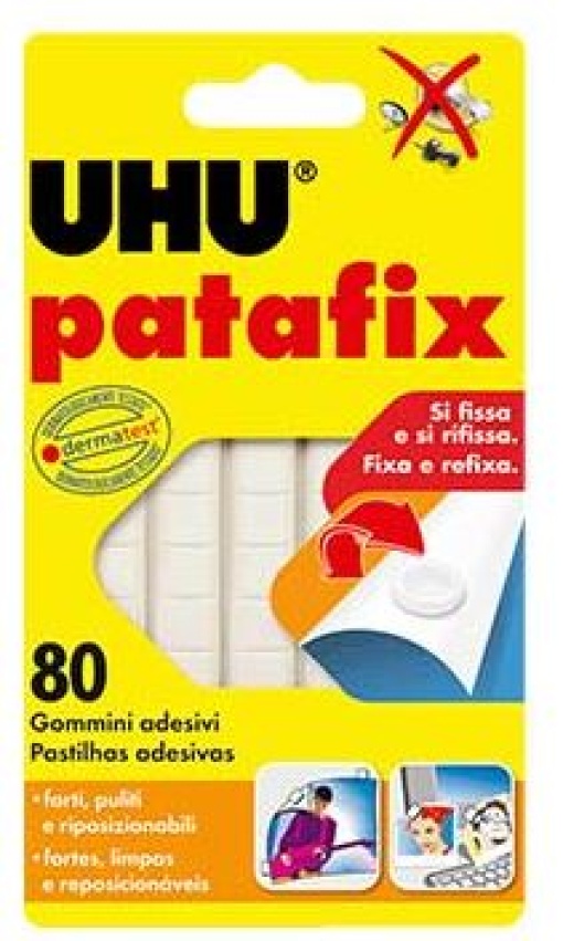 Massa UHU Tac Branco (Massa Adesiva para Posters) Patafix (41710)