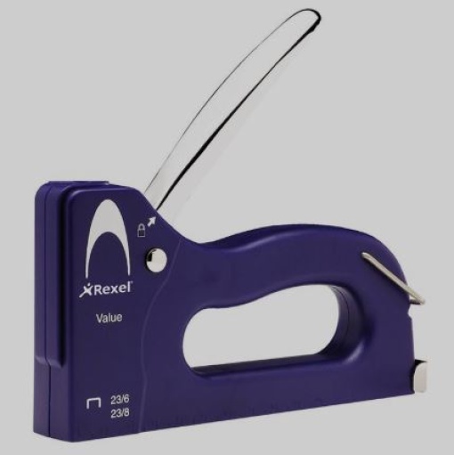 Agrafador Pistola Rexel Value Full Strip Azul