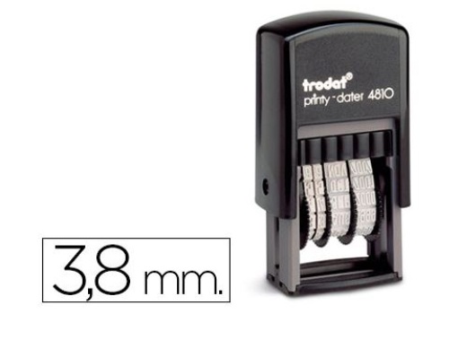 Datador Trodat Automatico 3,8mm 4810 Texto Portugues