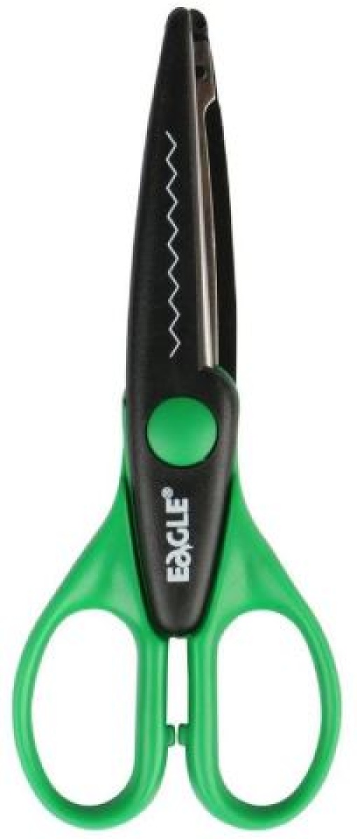 Tesoura Eagle 16cm Lamina Zig-Zag