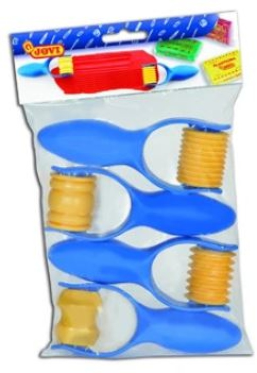 Roldana Jovi Para Marcar e Modelar Pasta Pack 4uni Sortidas