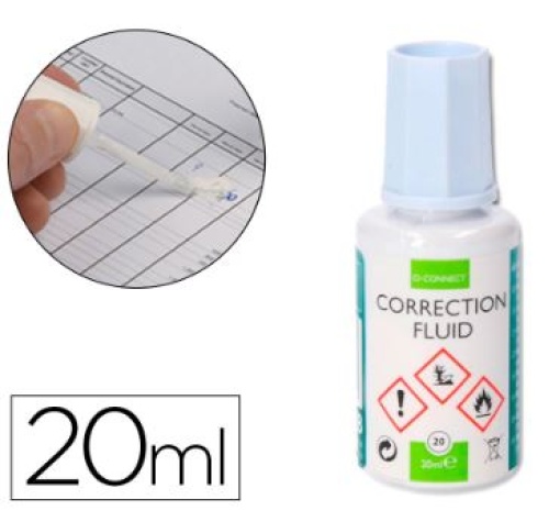 Corretor Frasco Q-Connect 20ml (KF10507)