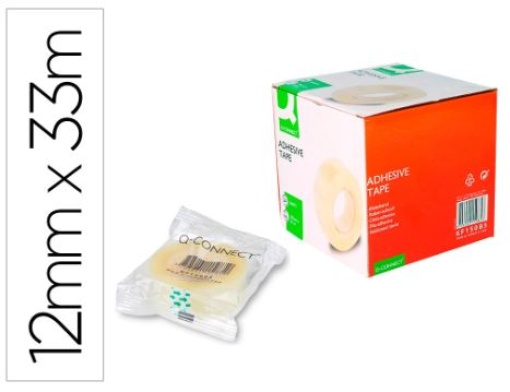 Fita Adesiva Fita Q-Connect 33mx12mm Embalada (KF15086)