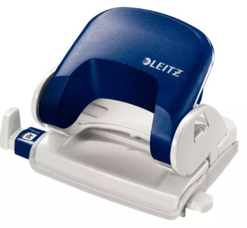 Furador Leitz 5038 C/Regua 16Fls Azul