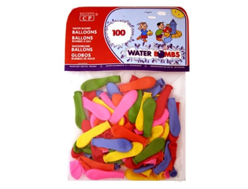 Baloes Latex 100% Biodegradavel Agua Cores Sortidas Emb.100un (26072 (20072))