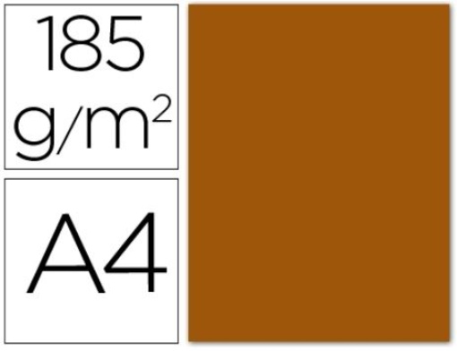 Cartolina Guarro A4 Couro 185gr Pack 50folhas