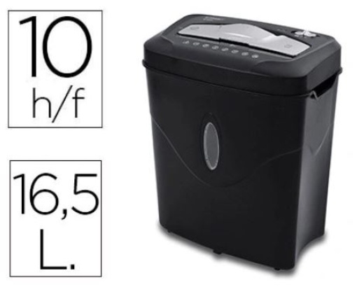 Destruidora de Documentos Q-Connect 10fls Destroi Agrafos e Clips