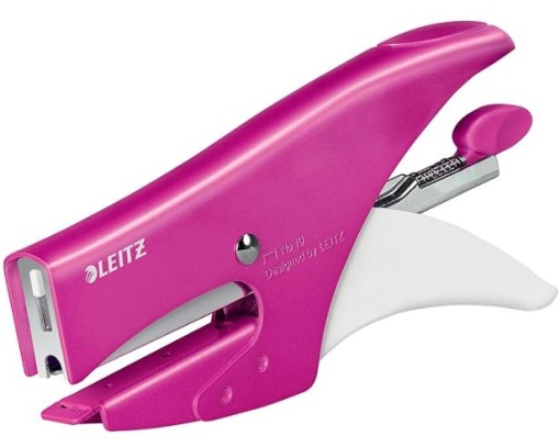 Agrafador Alicate Leitz Wow 5531 Nº10 Rosa
