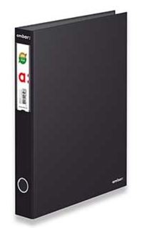 Pasta de Arquivo Ambar L40 Preta Lisa