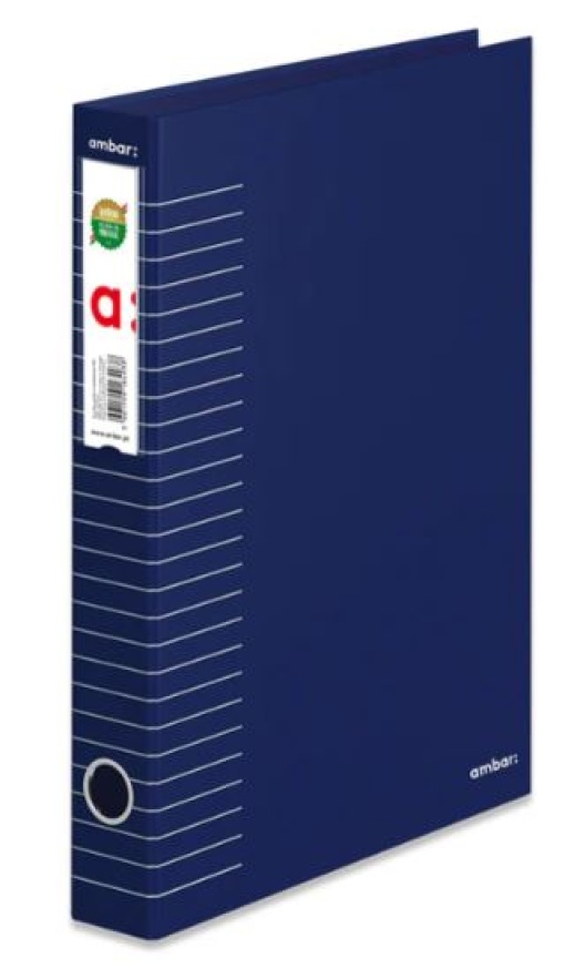 Pasta de Arquivo Ambar L40 Azul Riscas