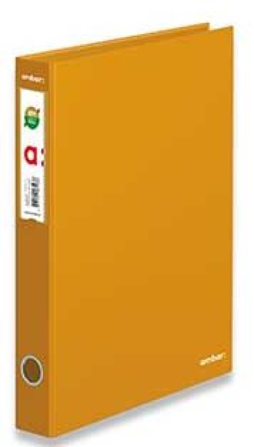 Pasta de Arquivo Ambar L40 Amarela lisa