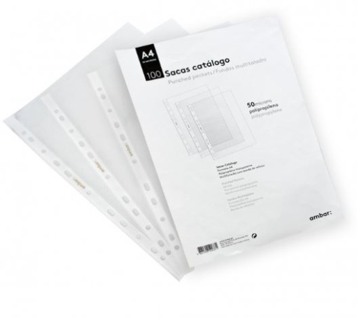 Bolsa Catalogo Ambar A4 PP 50mic (Emb100)