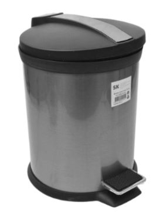 Balde Lixo C/Pedal Inox 20L 