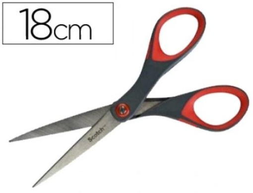 Tesoura Para Escritorio Scotch 18cm Aco Inoxidavel C/Ajuste Tensao