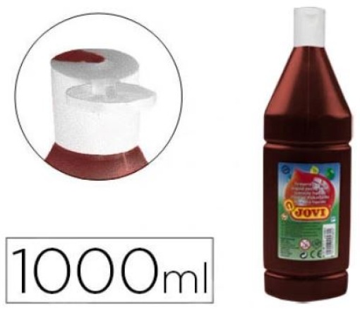 Guache Liquido Jovi 1000ml Castanho