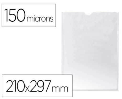 Bolsa Catalogo Q-Connect A4 150mic Pvc Transparente (KF15576))