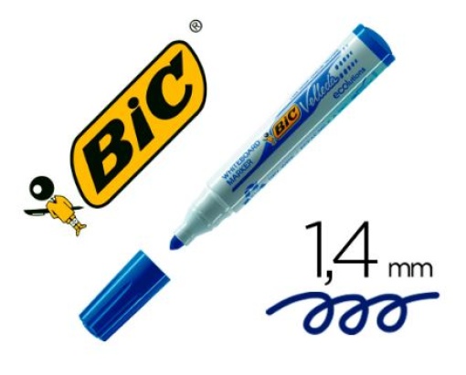 Marcador Quadro Branco Bic Velleda Azul
